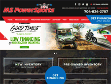 Tablet Screenshot of mscycles.com